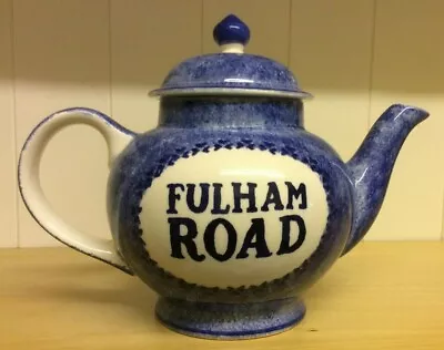 Buy  Emma Bridgewater 2010   Fulham Road   Shop Large Teapot  Blue Stipple  25 Years • 325£
