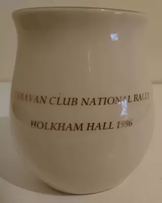 Buy Holkham Pottery - Caravan Club National Rally, Holkham Hall 1996 - Ceramic Mug • 9.99£