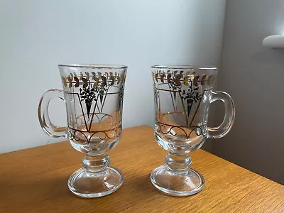 Buy Two Vintage Holmegaard Christmas Edition 2006 Hot Drinks Glasses With Handles • 30£