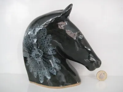 Buy Lotus Studio Art Pottery Mid Century Modern Horse Head Daisy Motif Ornament • 24.99£