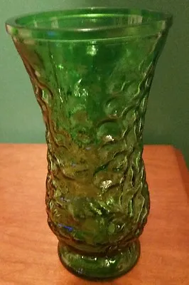 Buy Hoosier Glass Pebble Vase Green Vintage Antique Glassware, Large  • 21.80£