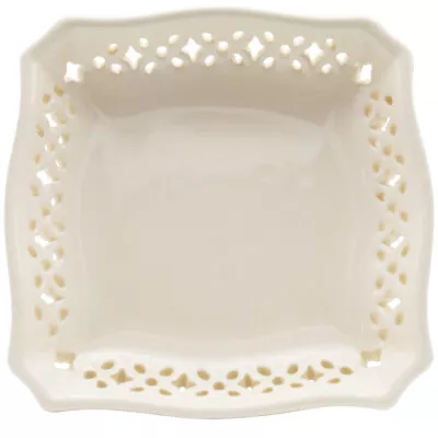 Buy Royal Creamware Tray Decorative Square 4.5  Collectable Art Deco • 13.99£