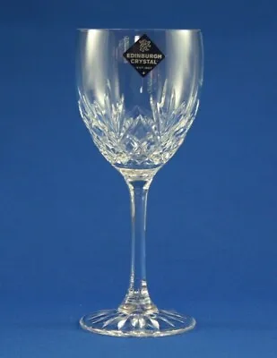 Buy EDINBURGH CRYSTAL - TAY DESIGN - WINE GLASS 17.4cm / 6 7/8  UNUSED NEW • 22£