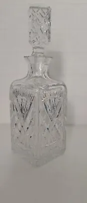 Buy Vintage Crystal Cut Glass Decanter 1.8 Kilos • 8.95£