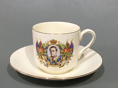 Buy James Kent China King Edward Vlll Coronation Cup & Saucer • 8.95£