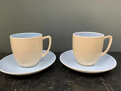 Buy Pair Of Vintage Branksome China Coffee Cups And Saucers • 10£