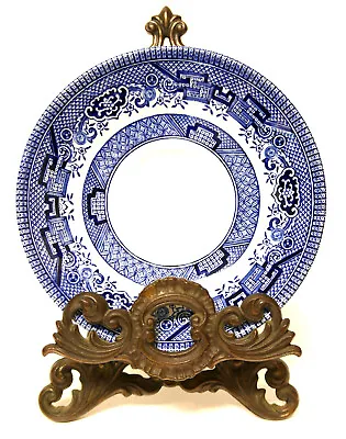 Buy 4 Churchill England Blue Willow 5.5  Saucers, Blue & White China  • 13.68£