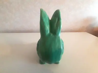 Buy Medium Sylvac Green Rabbit - 1065 (15 Cm). Good Condition. • 35£