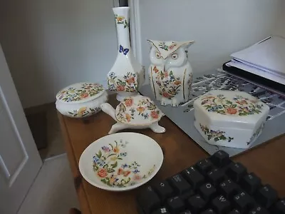 Buy Superb Aynsley Bone China Collection Of Ornaments In The Cottage Garden Pattern. • 17.99£