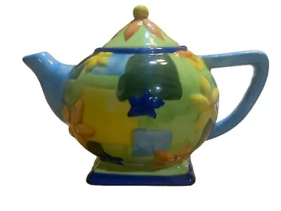 Buy Oneida Kitchen Country Bouquet Mini China Teapot Modern Floral 16 Ounce • 15.19£