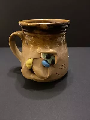 Buy Pretty Ugly Pottery Mug High Quality Handmade In Wales Official Green Eyes • 9.99£
