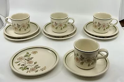 Buy MARKS AND SPENCER AUTUMN LEAVES 12 PIECE TEA SET Sh75 • 16.99£