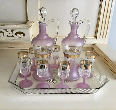 Buy French Antique Decanter Set • 95£