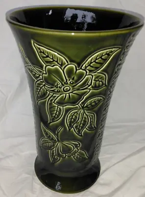 Buy Vintage Retro 1970s 1950's ? Royal Winton Grimwades Antigua Vase Flowers Green • 1.99£