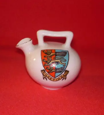 Buy Goss Crested China Hastings Kettle Hastings Crest • 5.99£