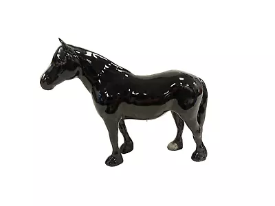 Buy Vintage Beswick England Black Shire Horse Figurine 'Dale' Cob  Collectable  • 16£
