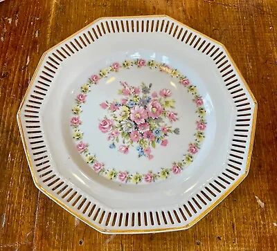 Buy Antique Bavarian Floral Plate • 15.15£