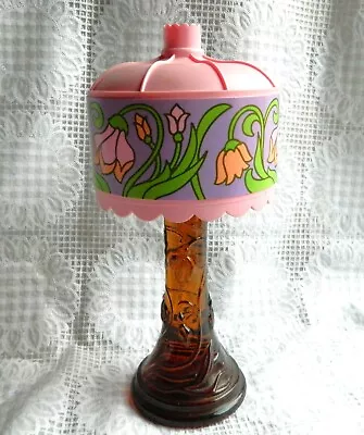 Buy Vintage Avon Field Flower Cologne Tiffany Lamp Decanter • 11.52£