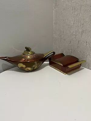Buy Carlton Ware Rouge Royal Lighter And Ash Tray (SEE DESCRIPTION) • 10£