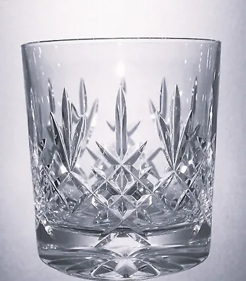 Buy Single Signed EDINBURGH Lead Crystal LOMOND Cut Glass Whisky Tumbler - 8cm • 10£