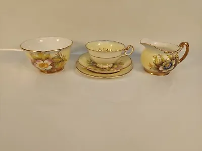 Buy Foley China  Pieces  In The Mixed Flowers Signed • 75£