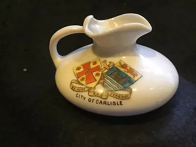 Buy Antique Crested Ware Carlisle Coat Of Arms • 9£