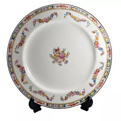 Buy Mintons Bone China Plate Pink Blue Flower Roses Swags & Tails Stamped A4807 • 19.99£