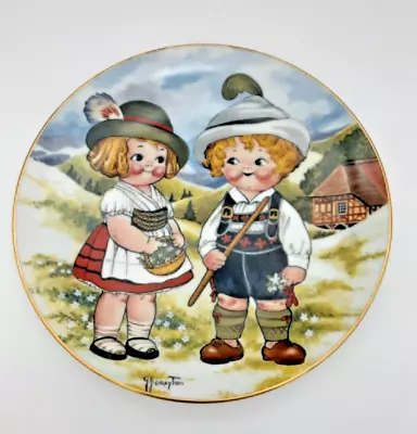 Buy Dolly Dingle Visits Germany World Traveler Plate Series First Edition COA 8.5 • 23.58£