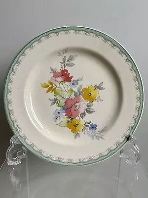 Buy Vintage Wade Heath Pretty Floral Plates X 3 • 10.95£