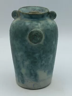 Buy Conwy Studio Pottery  Celtic Heritage Urn Posy Vase 12 Cm Tall, Blue Green Glaze • 10£