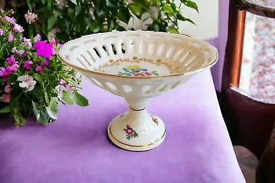 Buy Jaffe Rose Pedestal Bowl Bon Bon Dish.. Pretty Floral Design. Vintage Jaffe Rose • 7.50£