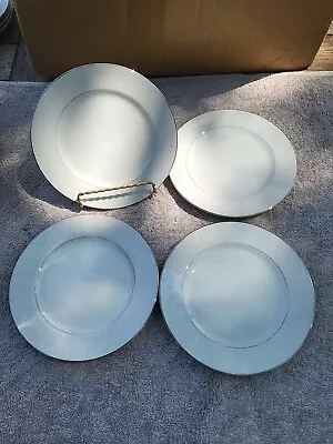 Buy Lot Of 4 Crown Victoria Lovelace Fine China Bread Plates Vintage • 9.54£