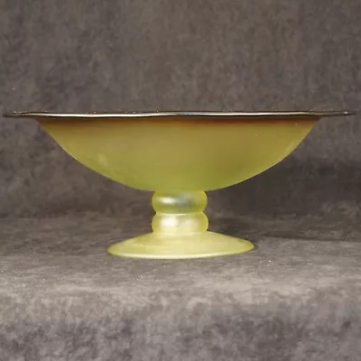 Buy Spanish Hand-Blown Art Glass Tazza Or Comport From Sustainable Recycled Glass • 35£