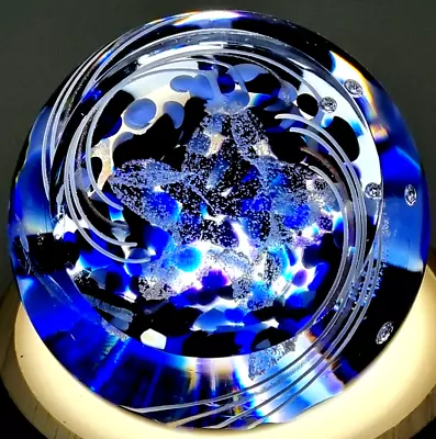 Buy CAITHNESS PAPERWEIGHT Wonderful World Wishing On A Star SCOTLAND 2023 BOXED VG++ • 44.99£