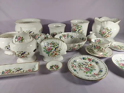 Buy Aynsley Pembroke Bowl Vase Planter Cups Saucers Plates Trinket Boxes Dishes • 14.95£