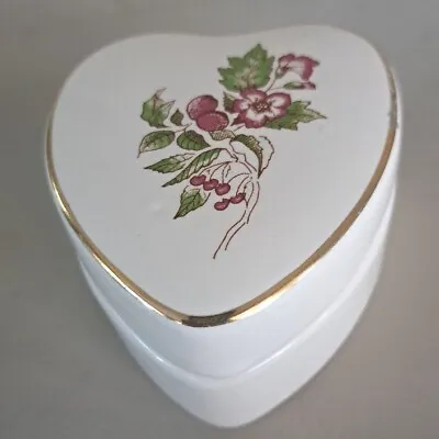 Buy Royal Victoria Pottery Wade , Gardener Merchant Heart Trinket Dish / Box • 2.99£