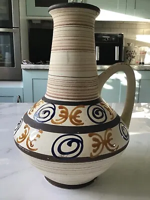 Buy Vintage Mid Century Austrian Art Pottery Vase • 10£
