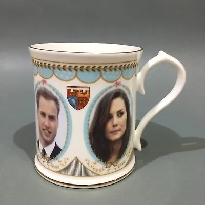 Buy Aynsley Bone China Prince William & Kate Middleton Engagement Mug 2010 • 9.95£