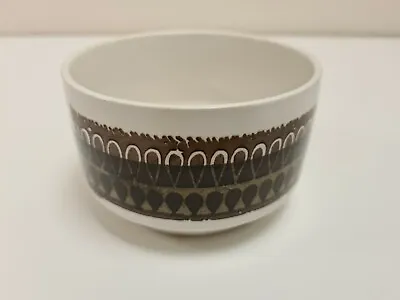 Buy Vintage Biltons - Brown Abstract Design -  Open Sugar Bowl • 6.97£