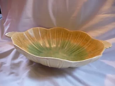 Buy Vintage Beswick Ware Large Handled Bowl Art Deco Style Yellow Green • 24.99£