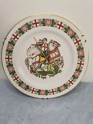 Buy SPODE China THE ENGLAND St George Slaying DRAGON ✨✨✨Decorative Collectable Plate • 37£