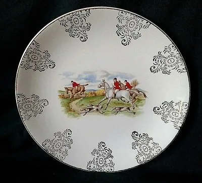 Buy Burgess & Leigh Burleigh Ware Foxhunters Side Plate Or Bread And Butter Plate • 16.95£