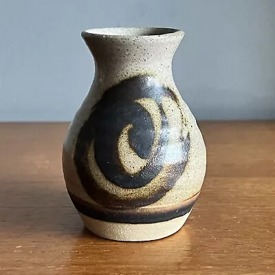 Buy Vintage Moffat Studio Art Pottery Scottish Vase Gerard T Lyons Spiral Design • 8£