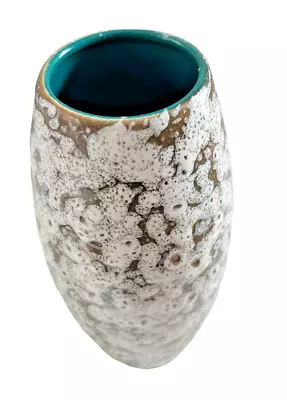 Buy Scheurich Ceramic West German Fat Lava 1960's/ Mid Century Vase 522-20 • 25£