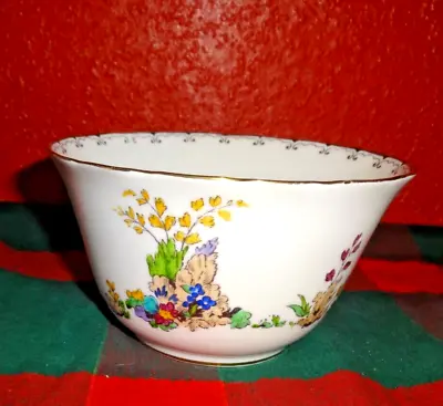 Buy Vintage Art Deco Tuscan China Sugar Bowl Hand Decorated • 8£