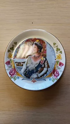Buy Crown Fine Bone China HM The Queen's 80th Birthday Trinket Dish • 0.99£