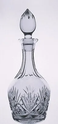Buy Vintage Lead Crystal Cut Glass Mallet Spirit Decanter  - 31cm, 1.5kg • 20£