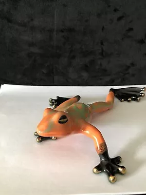Buy Old Tupton Ware-Jungle Frog-Orange And Green- On The Move • 25£