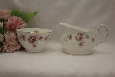 Buy 10278R Vintage Duchess Bone China  Milk Jug & Sugar Bowl   June Bouquet  • 12£