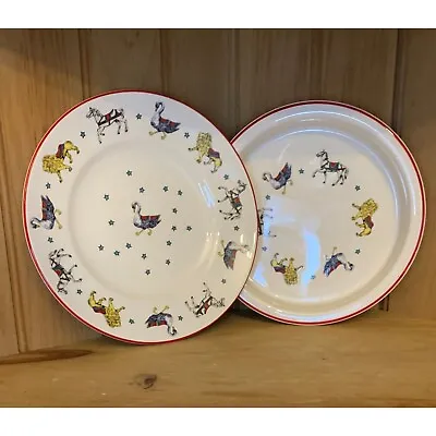 Buy Vintage Laura Ashley Mother & Child Plate Bowl Set Staffordshire England • 28.76£